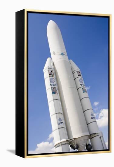 Ariane 5 Rocket-Mark Williamson-Framed Premier Image Canvas