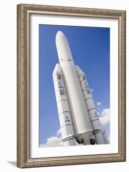 Ariane 5 Rocket-Mark Williamson-Framed Photographic Print