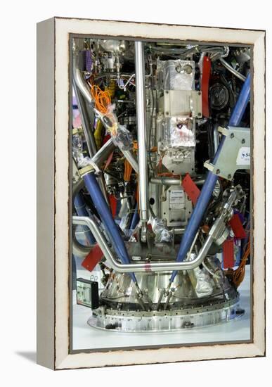 Ariane Rocket Engine-Mark Williamson-Framed Premier Image Canvas