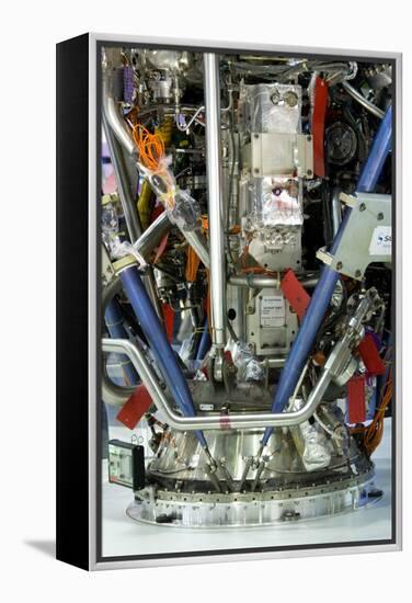 Ariane Rocket Engine-Mark Williamson-Framed Premier Image Canvas