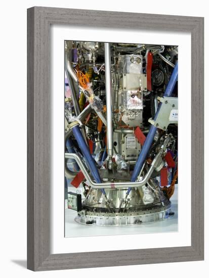 Ariane Rocket Engine-Mark Williamson-Framed Photographic Print