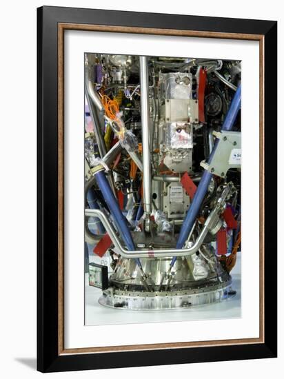 Ariane Rocket Engine-Mark Williamson-Framed Photographic Print