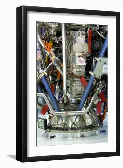 Ariane Rocket Engine-Mark Williamson-Framed Photographic Print