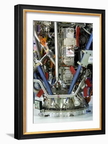 Ariane Rocket Engine-Mark Williamson-Framed Photographic Print