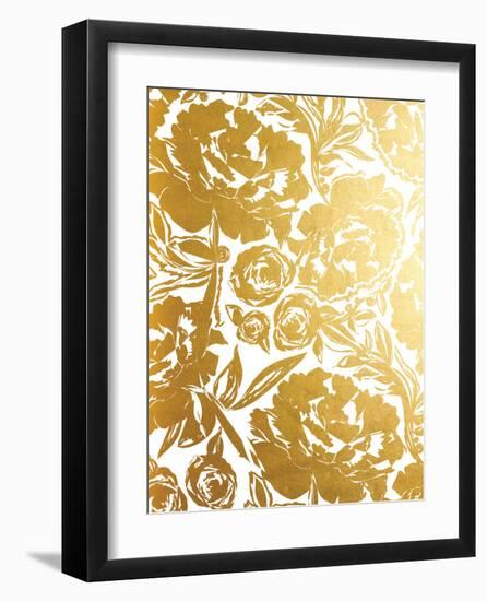 Arianna In Gold-Khristian Howell-Framed Art Print