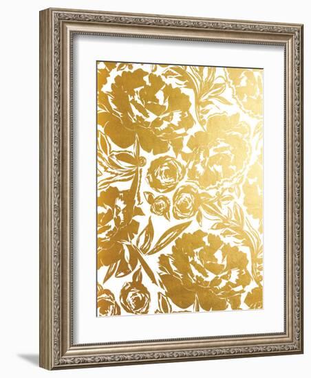 Arianna In Gold-Khristian Howell-Framed Art Print