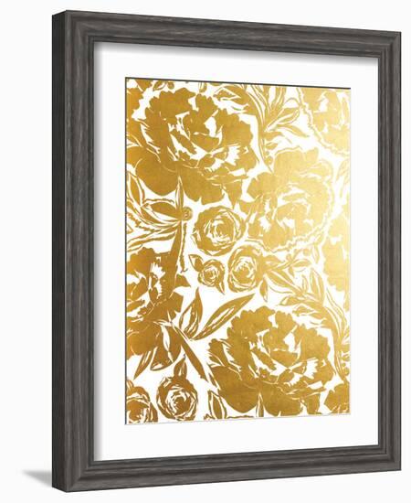 Arianna In Gold-Khristian Howell-Framed Art Print