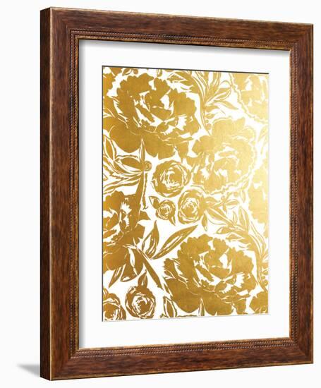 Arianna In Gold-Khristian Howell-Framed Art Print