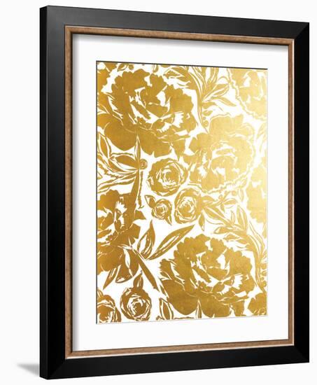 Arianna In Gold-Khristian Howell-Framed Art Print