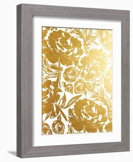 Arianna In Gold-Khristian Howell-Framed Art Print