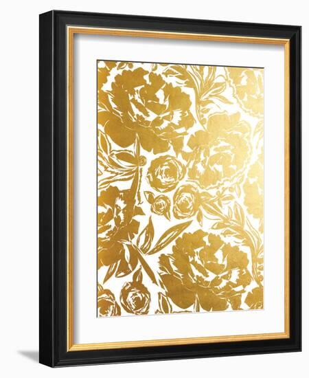 Arianna In Gold-Khristian Howell-Framed Art Print