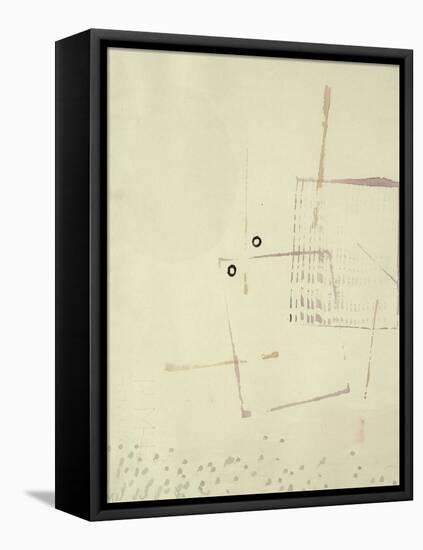 Arich Hier Eim Gesicht-Paul Klee-Framed Premier Image Canvas