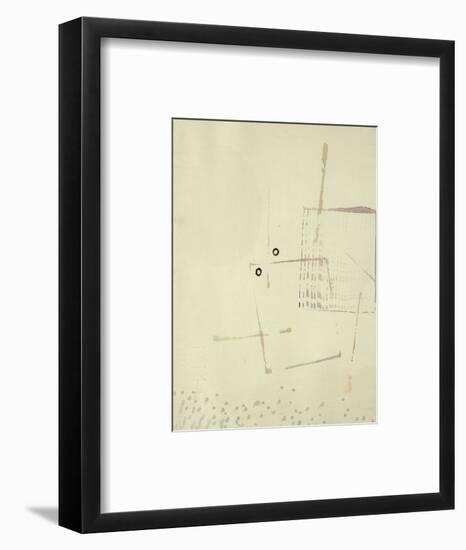 Arich Hier Eim Gesicht-Paul Klee-Framed Giclee Print