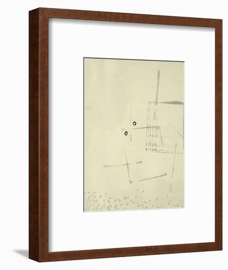 Arich Hier Eim Gesicht-Paul Klee-Framed Giclee Print