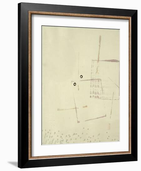 Arich Hier Eim Gesicht-Paul Klee-Framed Giclee Print