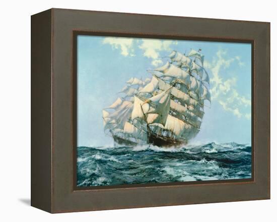 Ariel and Taeping-Montague Dawson-Framed Stretched Canvas