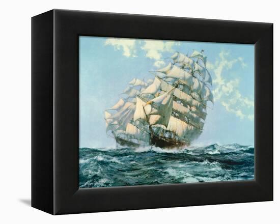 Ariel and Taeping-Montague Dawson-Framed Stretched Canvas