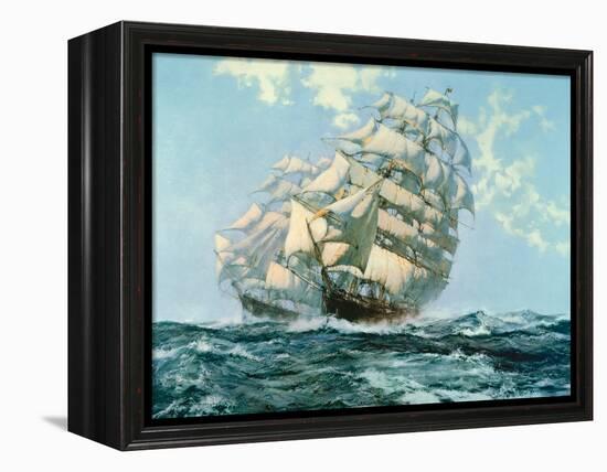 Ariel and Taeping-Montague Dawson-Framed Stretched Canvas