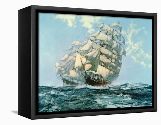 Ariel and Taeping-Montague Dawson-Framed Stretched Canvas