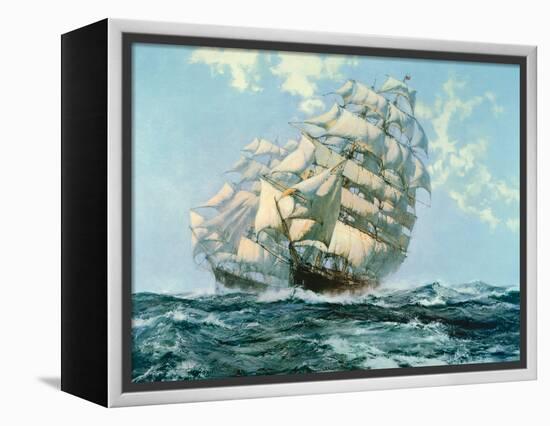 Ariel and Taeping-Montague Dawson-Framed Stretched Canvas