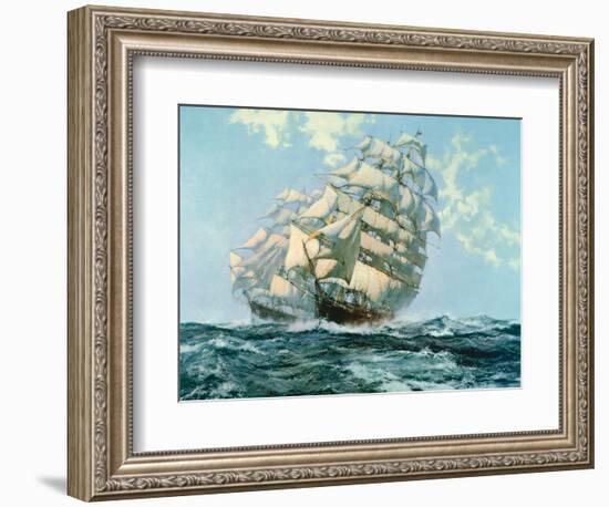 Ariel and Taeping-Montague Dawson-Framed Art Print