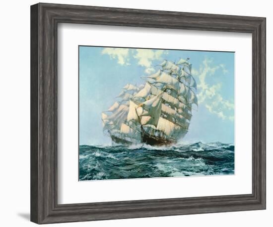 Ariel and Taeping-Montague Dawson-Framed Art Print