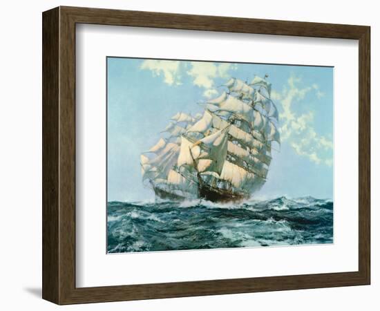 Ariel and Taeping-Montague Dawson-Framed Art Print