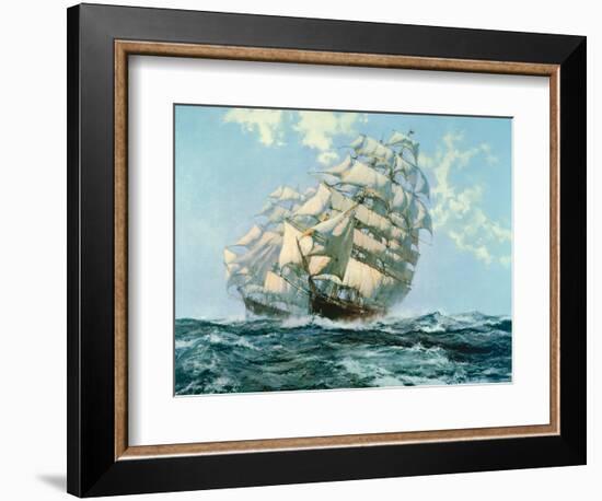 Ariel and Taeping-Montague Dawson-Framed Art Print