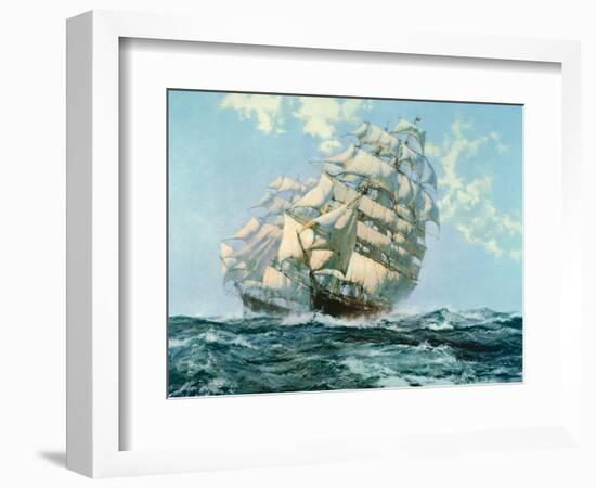 Ariel and Taeping-Montague Dawson-Framed Art Print