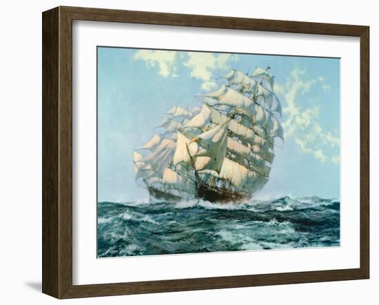 Ariel and Taeping-Montague Dawson-Framed Art Print