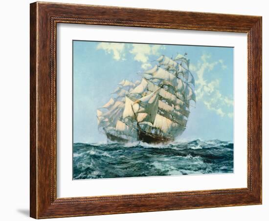 Ariel and Taeping-Montague Dawson-Framed Art Print