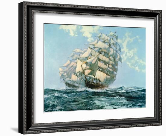 Ariel and Taeping-Montague Dawson-Framed Art Print