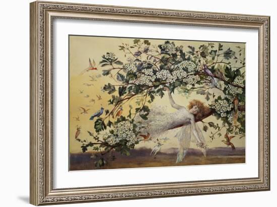 Ariel, C.1858-68-John Anster Fitzgerald-Framed Giclee Print