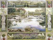 Yew Arches, Garsington Manor, 1997-Ariel Luke-Giclee Print