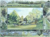 Yew Arches, Garsington Manor, 1997-Ariel Luke-Framed Giclee Print
