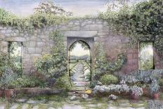 Courtyard Garden, 2002-Ariel Luke-Framed Giclee Print