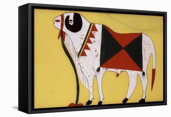 Aries "Decorated" for the Sacrifice of the Tabaski-null-Framed Premier Image Canvas