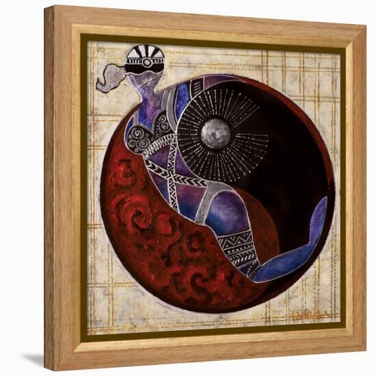 Aries-Libra, 2009-Sabira Manek-Framed Premier Image Canvas