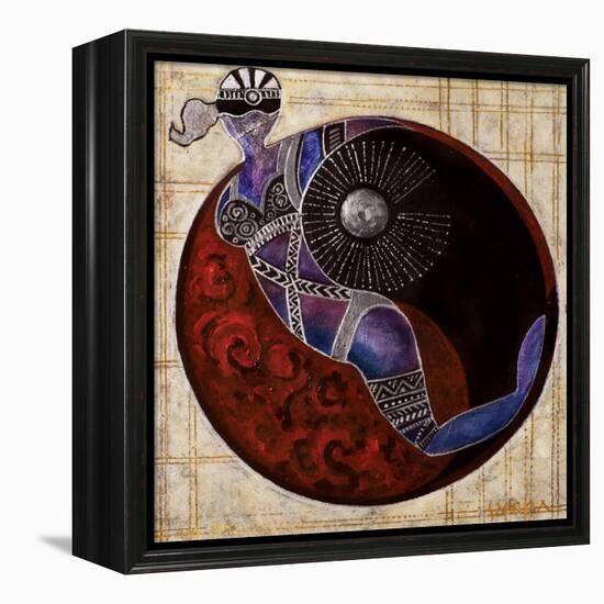 Aries-Libra, 2009-Sabira Manek-Framed Premier Image Canvas