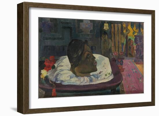 Arii Matamoe (The Royal End), 1892-Paul Gauguin-Framed Giclee Print