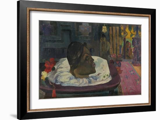 Arii Matamoe (The Royal End), 1892-Paul Gauguin-Framed Giclee Print