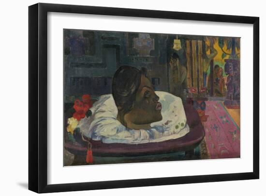 Arii Matamoe (The Royal End), 1892-Paul Gauguin-Framed Giclee Print