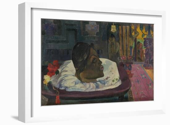 Arii Matamoe (The Royal End), 1892-Paul Gauguin-Framed Giclee Print