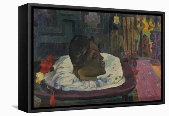Arii Matamoe (The Royal End), 1892-Paul Gauguin-Framed Premier Image Canvas