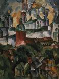 Cubist Cityscape, 1910S-Aristarkh Vasilyevich Lentulov-Giclee Print