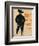 Aristide Bruant, 1893-Henri de Toulouse-Lautrec-Framed Giclee Print