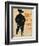 Aristide Bruant, 1893-Henri de Toulouse-Lautrec-Framed Giclee Print