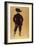 Aristide Bruant in Mirliton, 1893-Henri de Toulouse-Lautrec-Framed Giclee Print