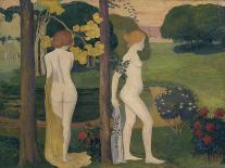 Two Nude in a Landscape-Aristide Maillol-Giclee Print