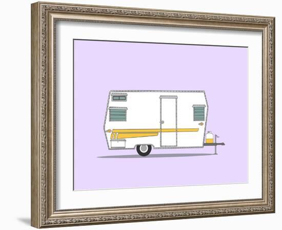 Aristocrat Camper-Annie Bailey Art-Framed Art Print